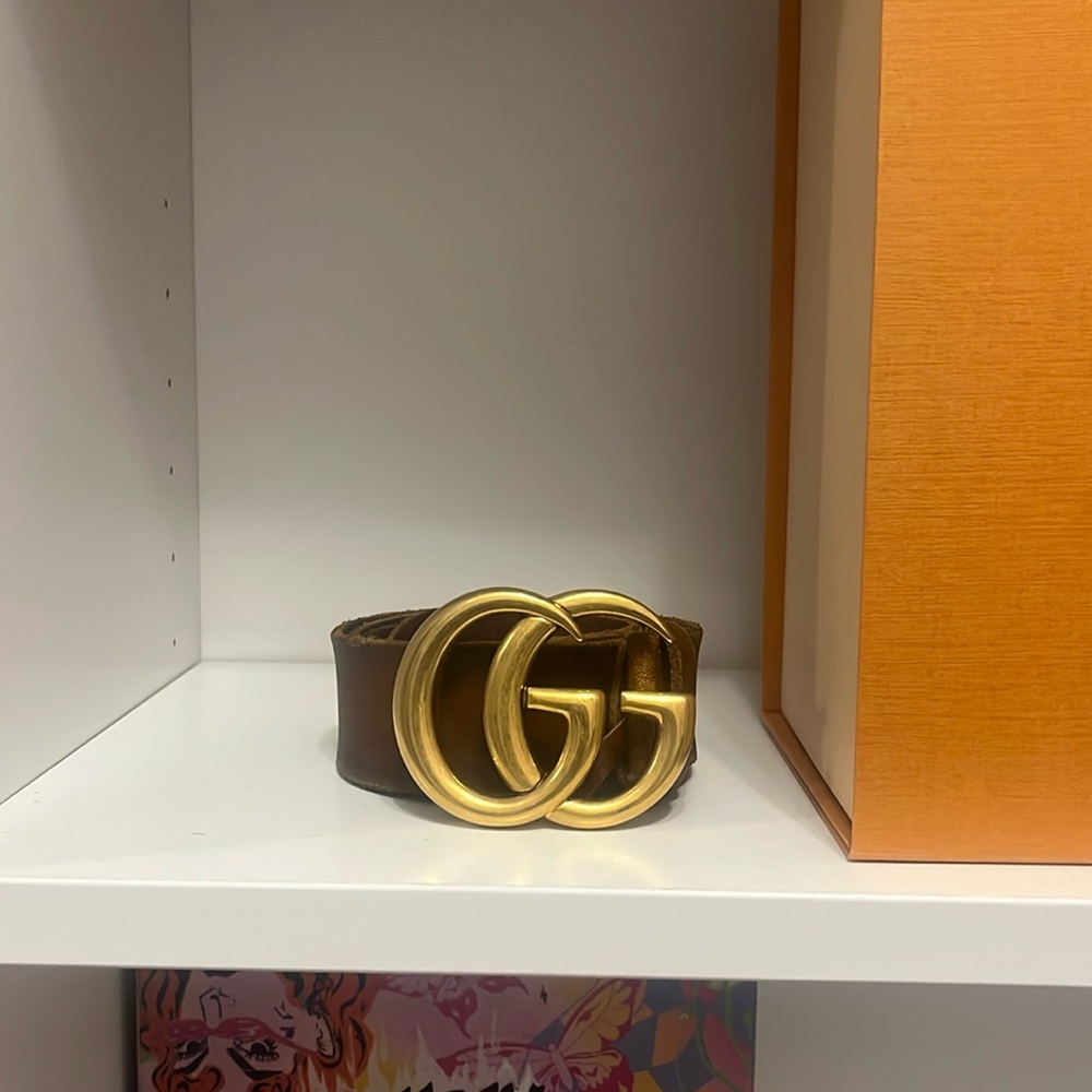 Authentic Gucci Marmont Belt- Size 75 cm